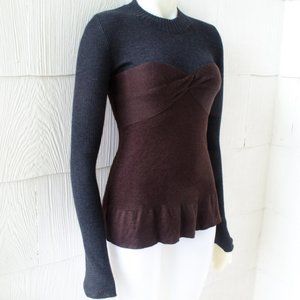 Proenza Schouler Cashmere Silk Wool Twist Sweater